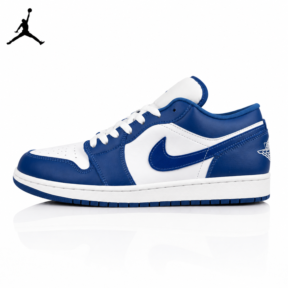 Air Jordan 1 Low Marina Blue Unisex Sneakers DC0774-114