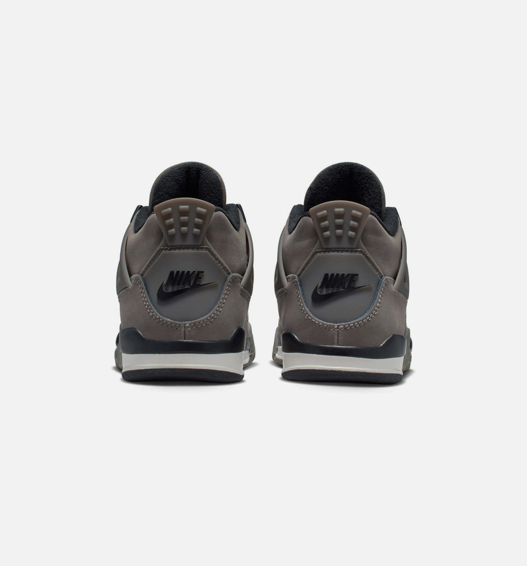 Air Jordan 4 Retro “Cave Stone and Black” Preschool Lifestyle Shoes (PS)