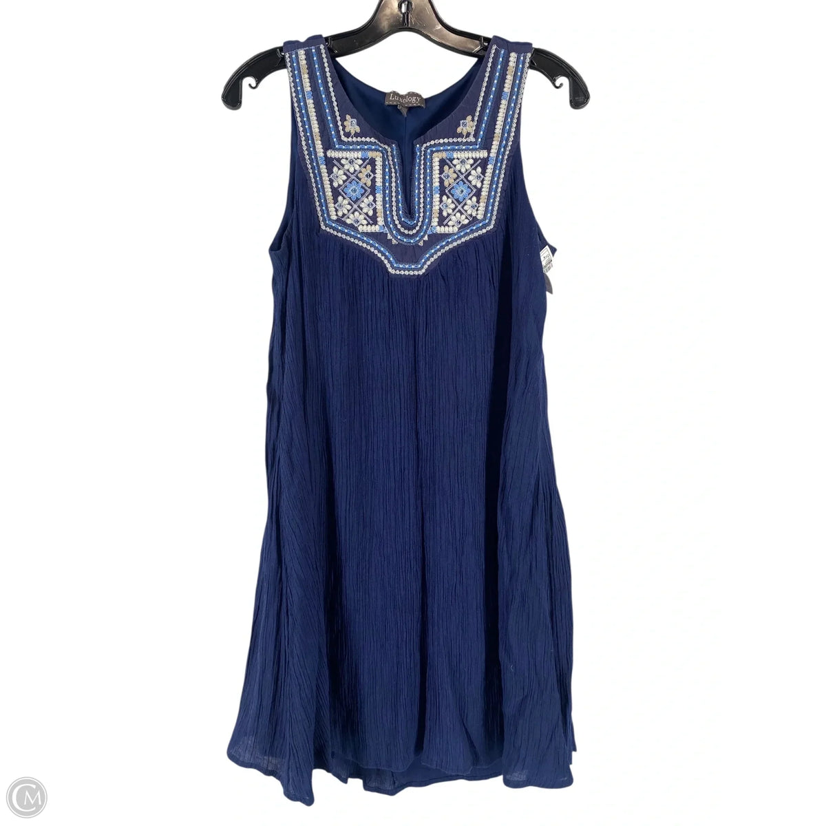 Dress Casual Short By Luxology In Navy, Size: 6