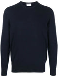 Fedeli long-sleeved ribbed-hem jumper