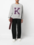 Kenzo logo-patch detail sweatshirt