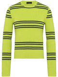 Prada striped lambswool jumper