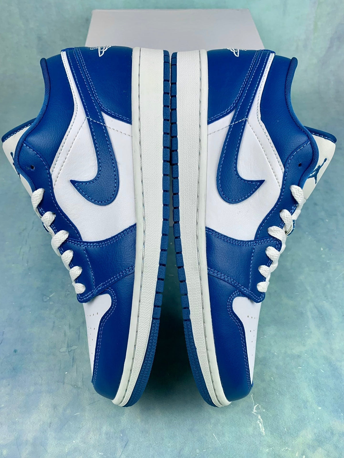 Air Jordan 1 Low Marina Blue Unisex Sneakers DC0774-114