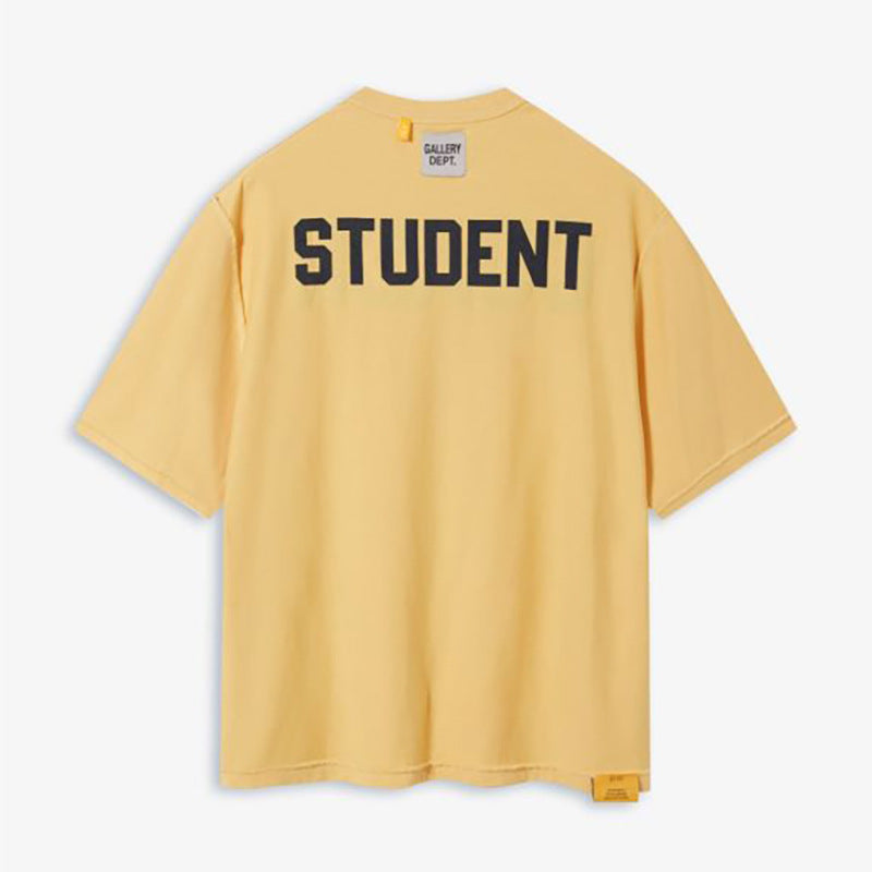 GALLERY DEPT. Reversible Crop T-Shirt "Student Coach"
