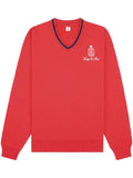 Sporty & Rich embroidered-logo cotton sweatshirt