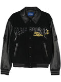 Awake NY dragon-embroidery bomber jacket