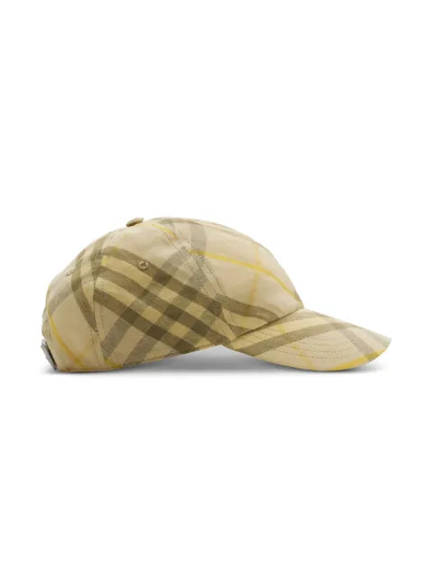 Burberry checked baseball cap