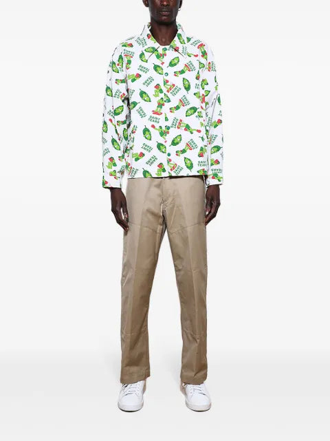 SAINT MXXXXXX pattern-print shirt jacket