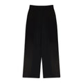 BLACK CIGARETTE STRAIGHT-FIT PANT