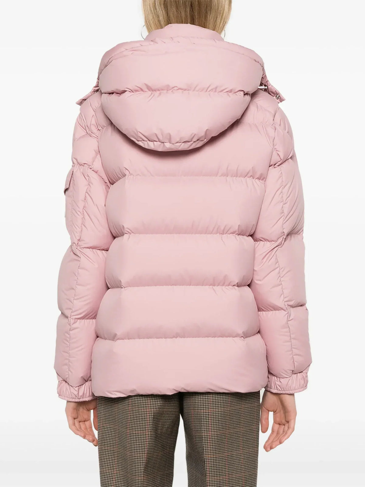 Moncler Maya 70 Short Down Jacket in Pink