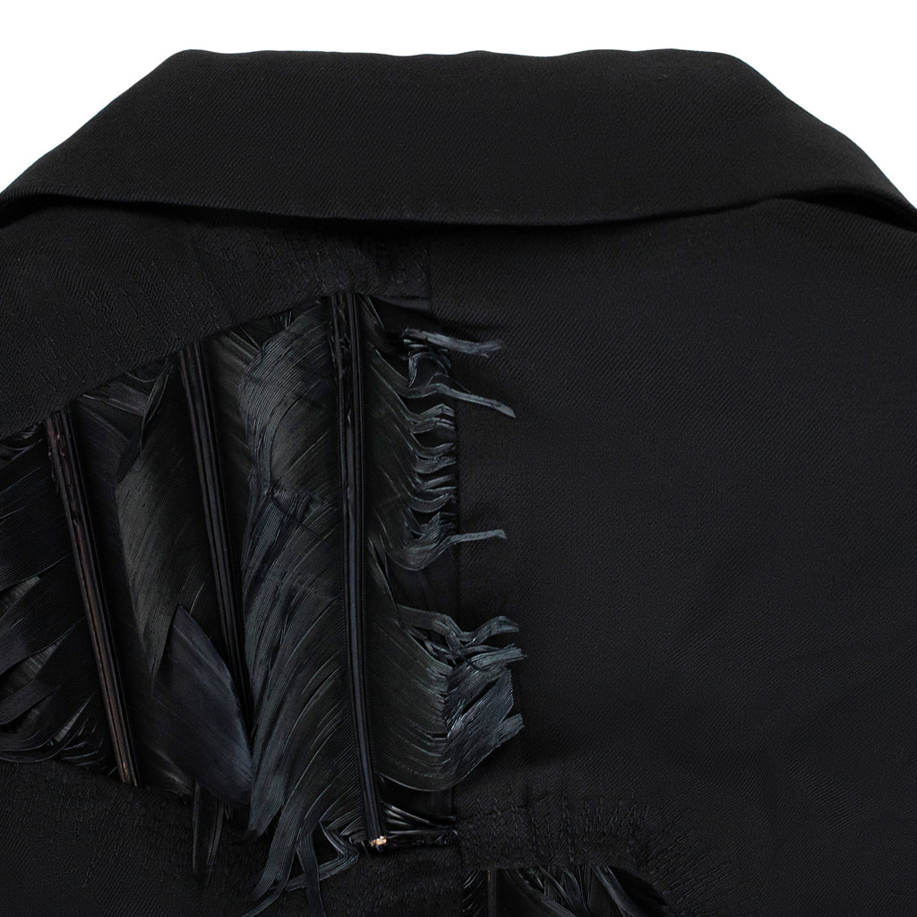BLACK LA PLUME BLAZER