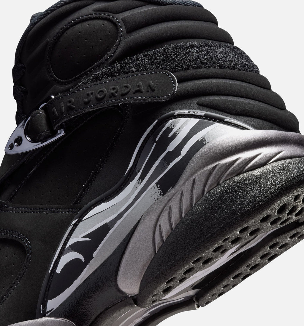 Air Jordan 8 Retro Chrome | Men's Lifestyle Shoe | Black/White/Light Graphite