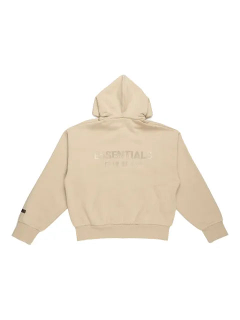 FEAR OF GOD ESSENTIALS zip-up fleece hoodie