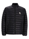 Karl Lagerfeld quilted logo jacket