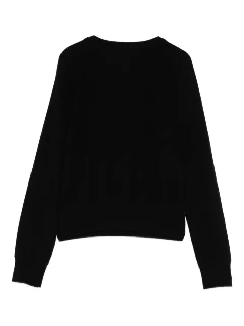 extreme cashmere N°382 Belle round-neck long-sleeve sweater