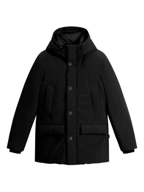 Woolrich button-fastening wool jacket