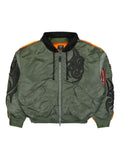 VETEMENTS graphic-motif bomber jacket