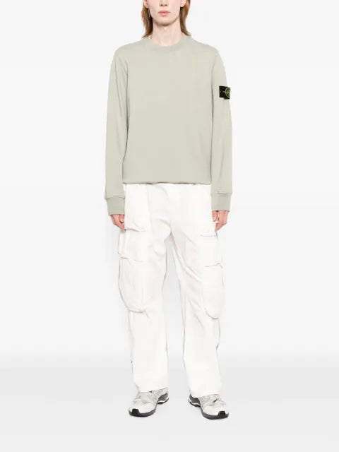 Stone Island Sweatshirt with logo patch