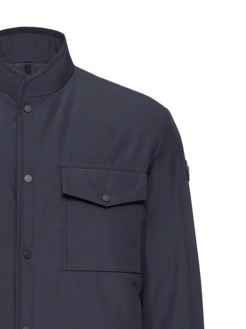 Moncler flap pocket high neck jacket