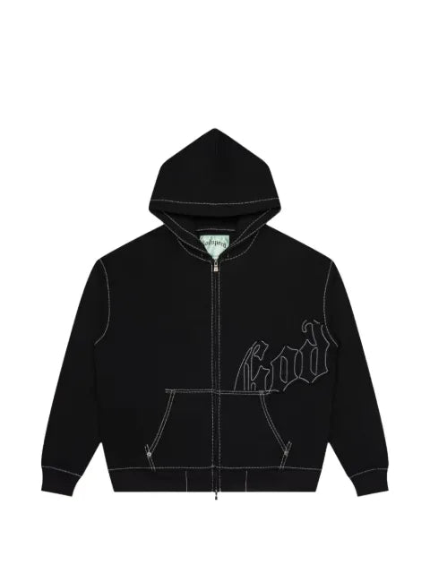GODSPEED OG logo-stitched hoodie