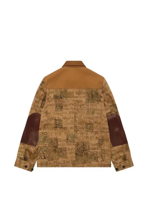 Junya Watanabe MAN panelled print jacket