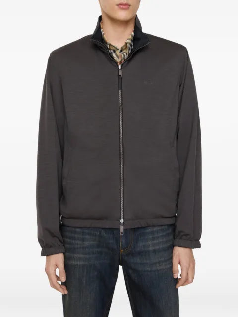 Burberry reversible cotton Harrington jacket