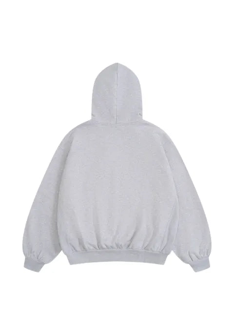 GOSHA RUBCHINSKIY waffle-lined zip-up hoodie
