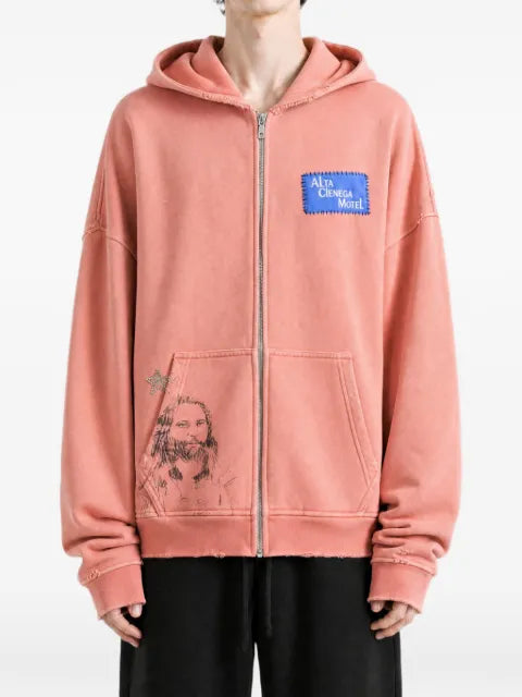 Paly Alta Cienega graphic-print hoodie