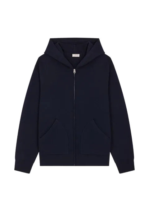 FURSAC zip-up hooded cardigan