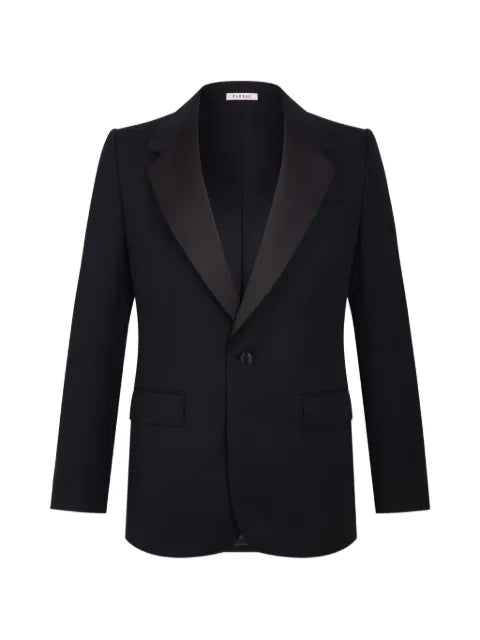 FURSAC peak-lapel blazer