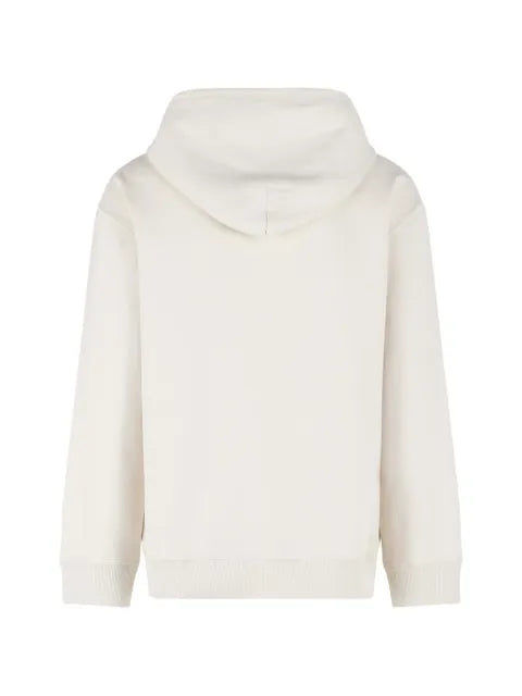 MM6 Maison Margiela Numeric logo-patch hoodie