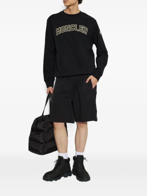 Moncler logo cotton sweatshirt