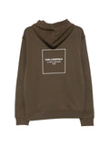 Karl Lagerfeld logo-print drawstring hoodie