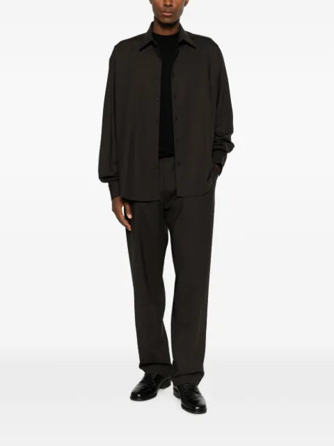 Spina crew-neck long-sleeve knit