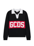 GCDS logo-print long-sleeve sweatshirt