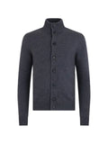 slowear button-up ribbed cardigan
