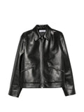 Jil Sander zip-up leather jacket