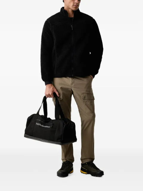 Peak Performance fleece-texture zip-up sweater