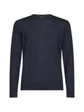 Zegna ribbed-trim sweater