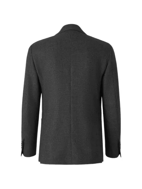 Lardini flower-patch single-breasted blazer