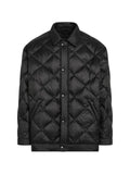 Prada quilted logo-plaque jacket