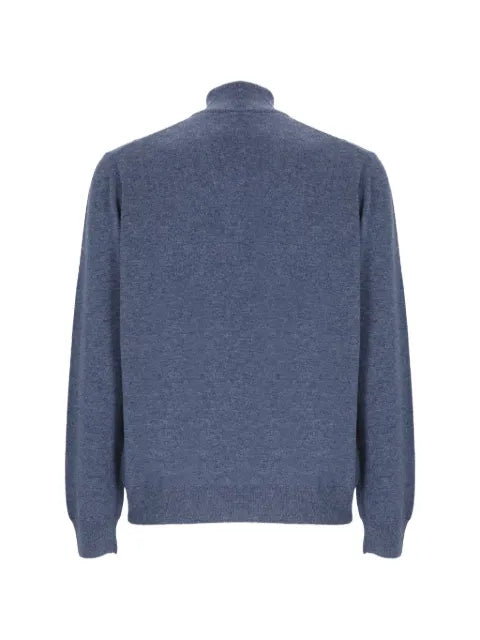 Della Ciana half-zip knitted sweater