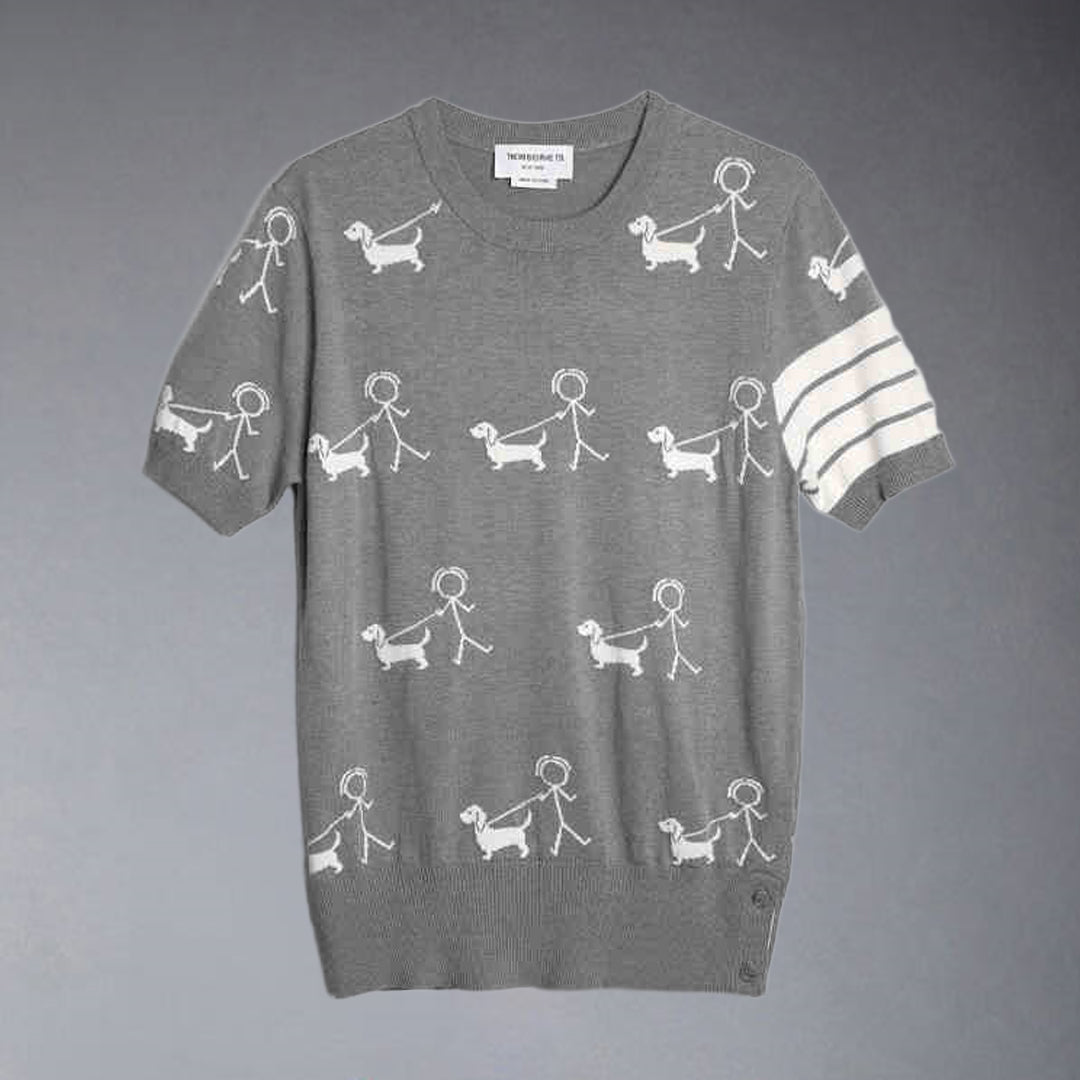 Knitted T-shirt