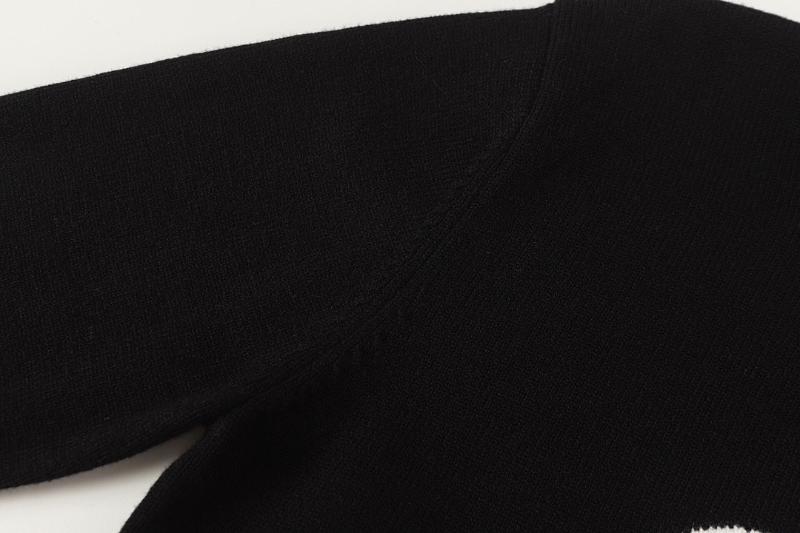 ALOC1 New autumn and winter men's and women's trendy brand new sweater jacquard letter clothing