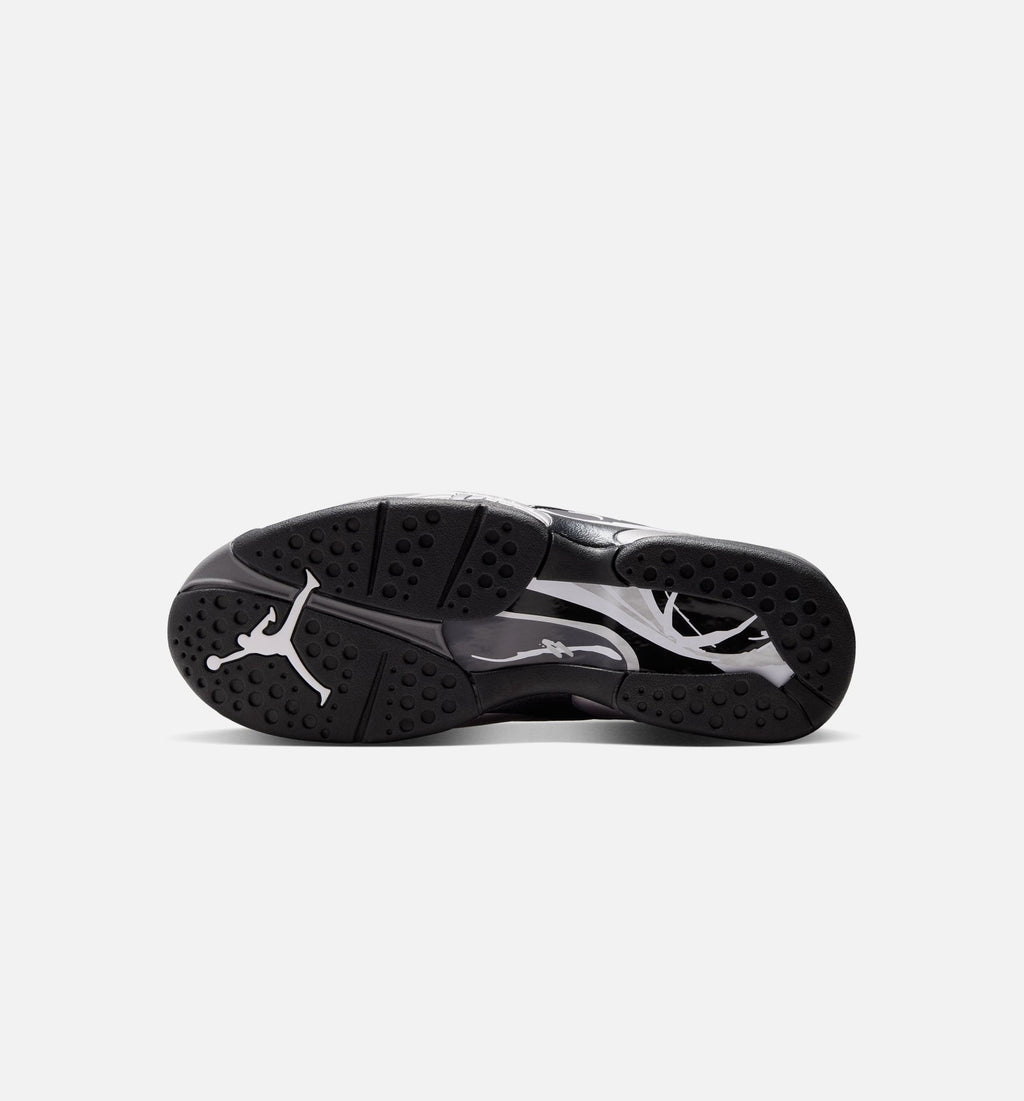Air Jordan 8 Retro Chrome Black and Light Graphite Men's – Black/White/Light Graphite
