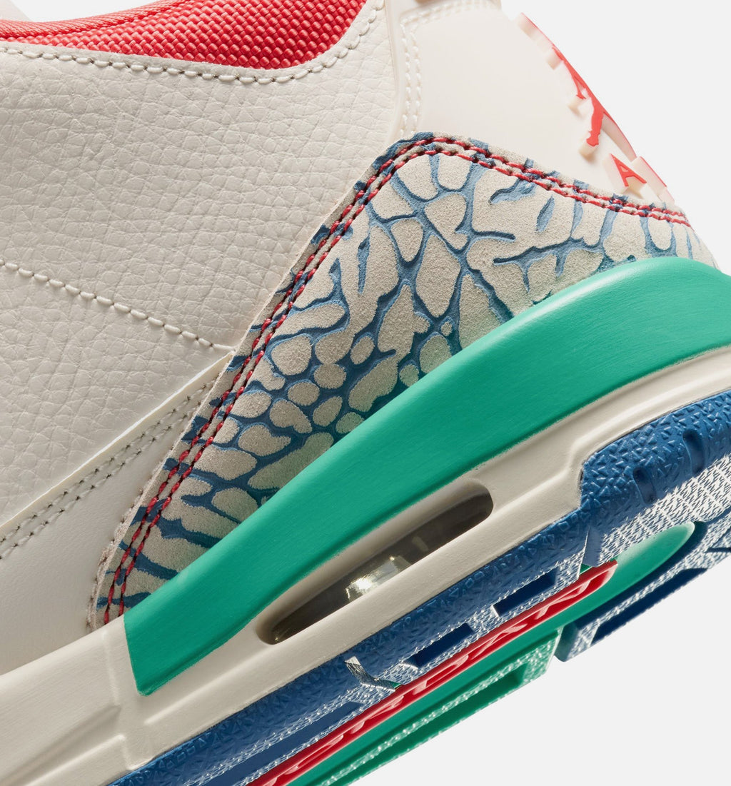 Air Jordan 3 Retro Play Your Way Grade School Lifestyle Shoe