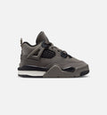 Air Jordan 4 Retro Cave Stone and Black – Infant/Toddler Lifestyle Shoe in Cave Stone/Black/Moon Particle
