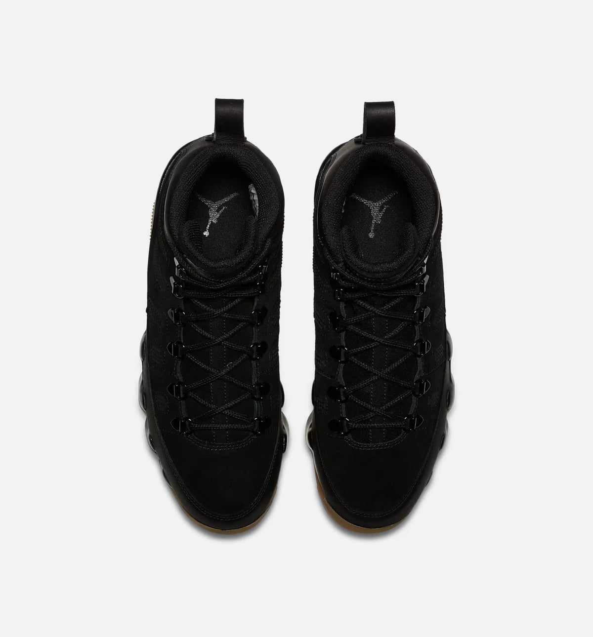 Air Jordan 9 Retro Boot Men's Lifestyle Boot - Black/Black/Gum Light Brown