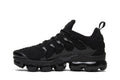 Nike Air VaporMax Plus 'Triple Black' – All-Black Futuristic Runner with Full-Length VaporMax Air