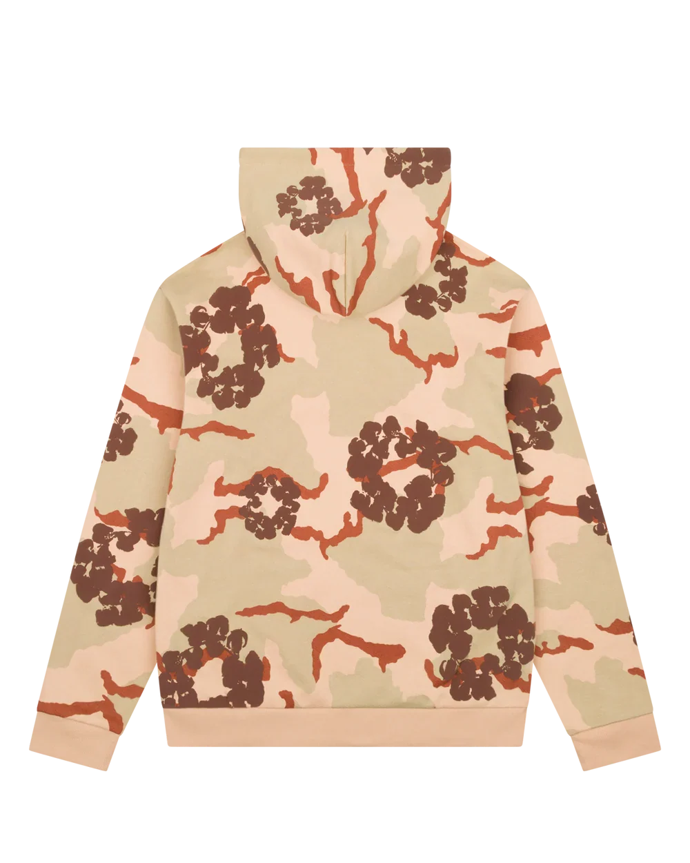 Denim Tears The Cotton Wreath Zip Sweatshirt Tan Camo